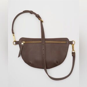 Abby Alley Sling Bag, Mocha with Short and Medium Straps